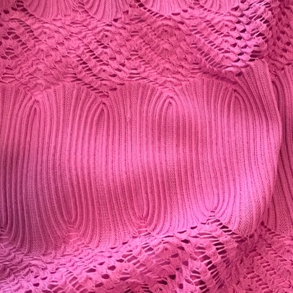 Lane Bryant Ruffle Off Shoulder Mauve Pink Blouse Size 18/20 - Picture 16 of 16